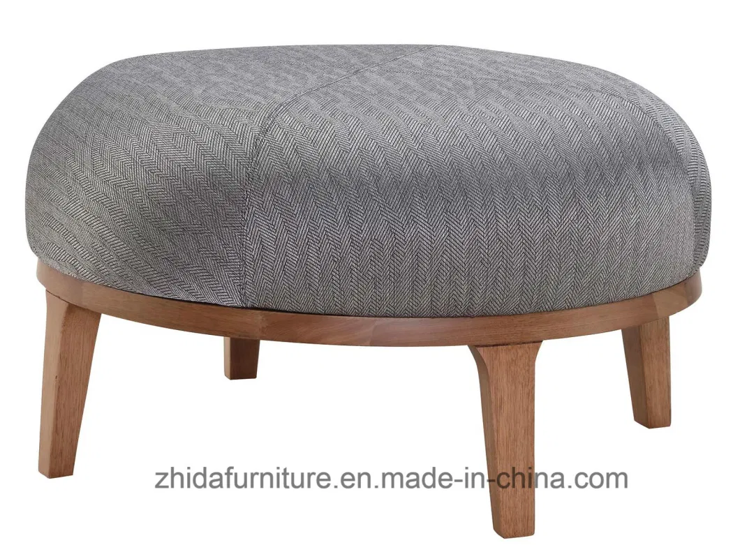 Upholstered Storage Ottoman Stool